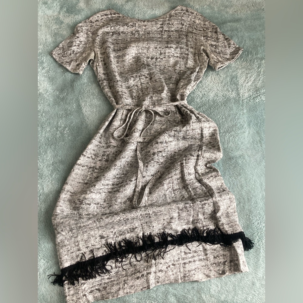 Gorgeous vintage Jeanne d’arc linen dress small medium